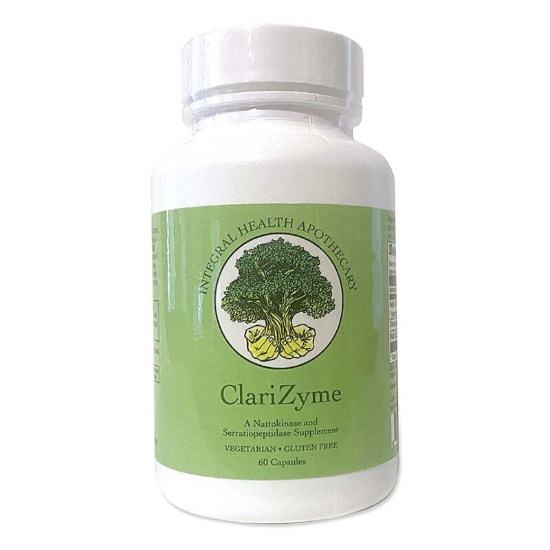 ClariZyme - (Nattokinase & Serratiopeptidase) 60 caps