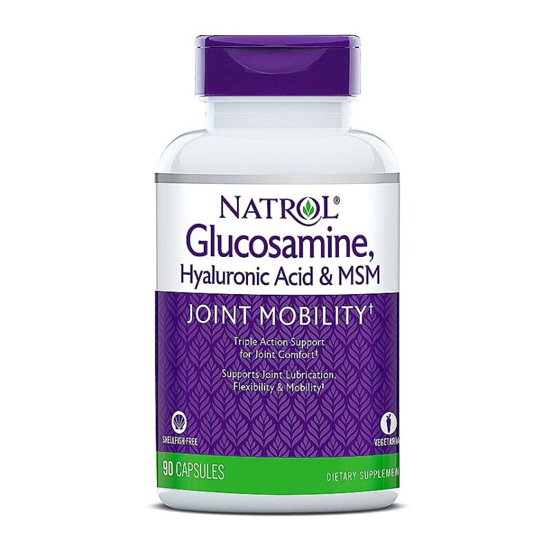 Glucosamine, Hyaluronic Acid, and MSM (90 caps)