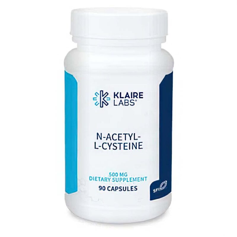 NAC - N-Acetyl-L-Cysteine - 500 mg (90 caps)