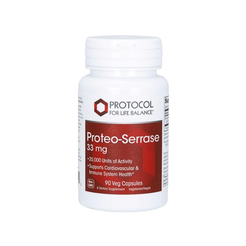 Proteo-Serrase - (Serrapeptase 33mg) - 90 Caps