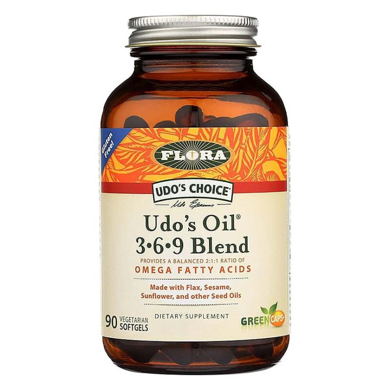 Udo's Oil Omega 3-6-9 Blend (90 gel caps)