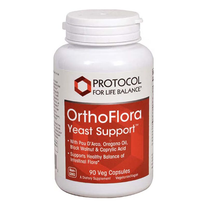 OrthoFlora with Caprylic Acid (90 caps)