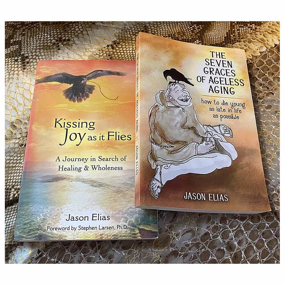 Seven Graces of Ageless Aging and Kissing Joy - Book Package